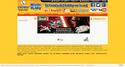 Desktop Screenshot of misterhobby.com